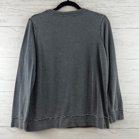 Chaser Happy Weekend Long Sleeve Top Size M - Picture 3 of 11